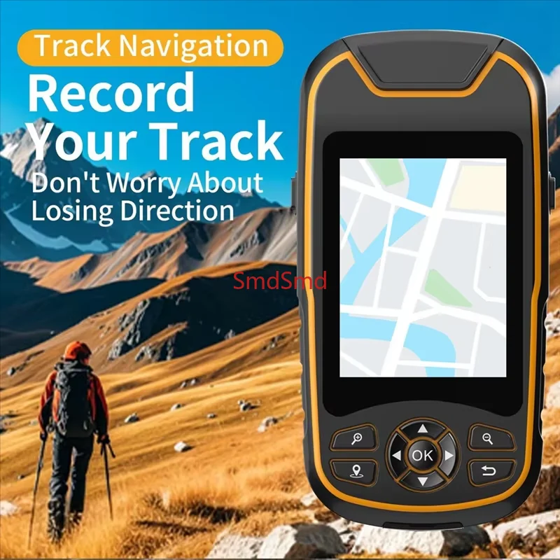 High Precision Handheld GPS A8 for Wild Exploration GPS GLONASS QZSS BEIDOU Satellite System Waypoint navigation route setting
