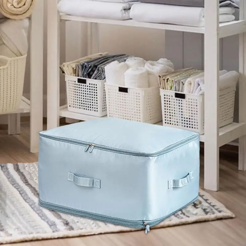 

Blanket Storage Bag Bedding Storage Bag With Sturdy Handles Clothes Storage Containers For Blankets Quilts Clothes Comforter