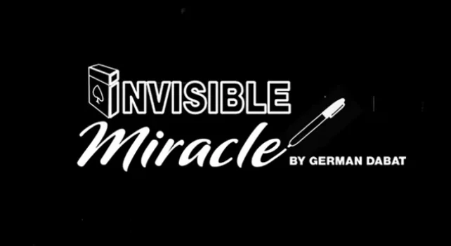 

Invisible Miracle от German Dabat — фокусы (мгновенная загрузка)