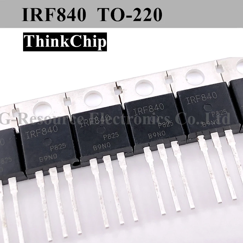 (10Pcs) IRF540PBF IRF640PBF IRF740PBF IRF840PBF IRF540 IRF640 IRF740 IRF840 TO-220ใหม่