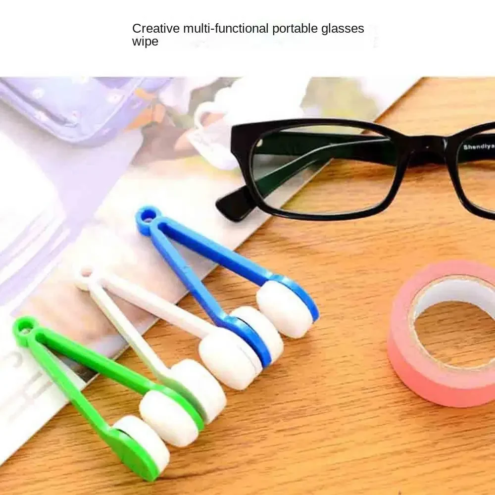 Two-side Glasses Cleaning Rub Mini Portable Glasses Brush Eyeglass Wiping Tool Superfine Fiber Microfiber Cleaner Brushes 2026 view 3