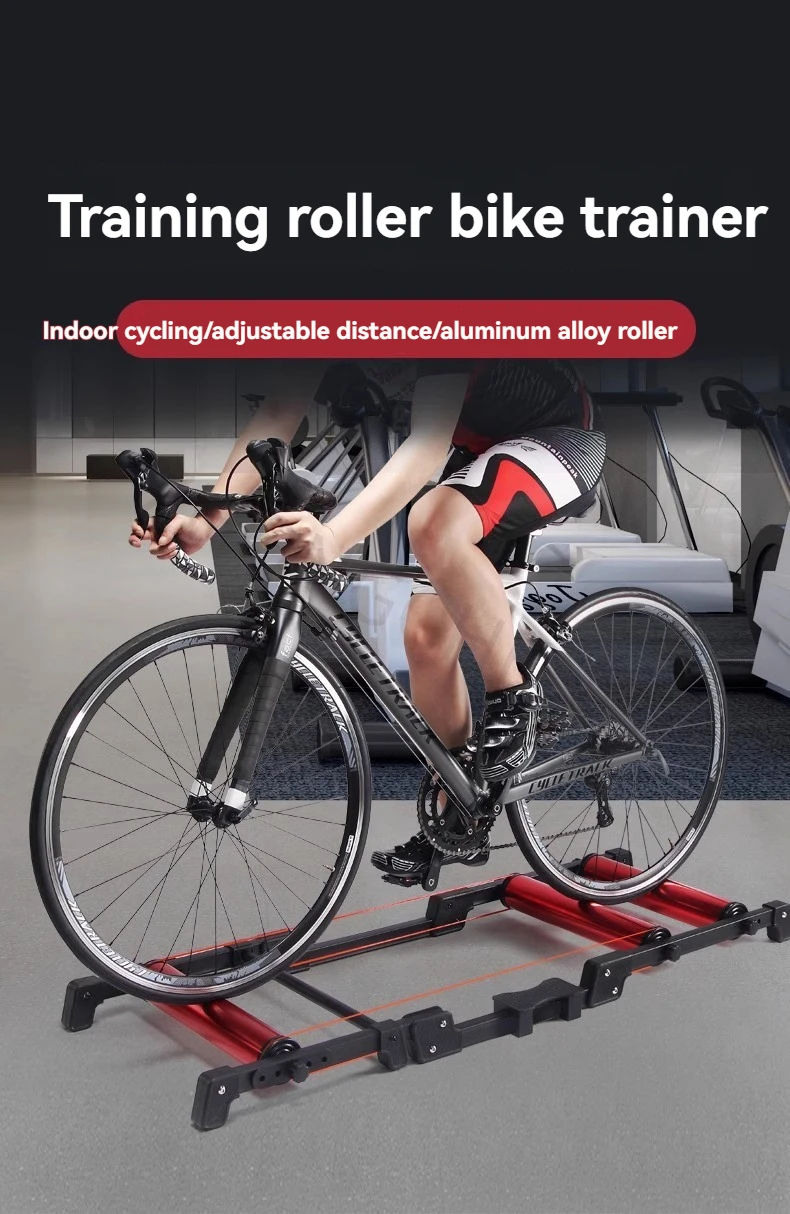Picture 3: Bicycle roller trainer,indoor,silent,adjustable,three-fold design,suitable for mountain bikes and road bikes,home training platf