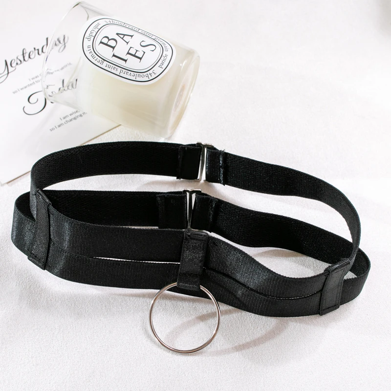 비키니 패션 메쉬 섹시 란제리 네종 세트 (넥 링 포함)