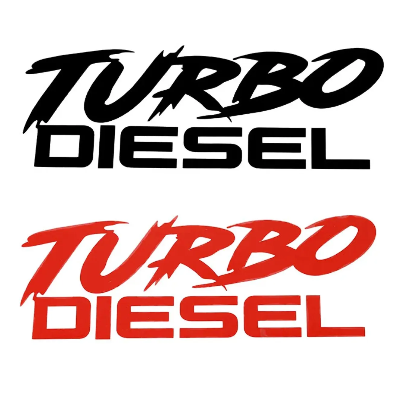 2X TURBO DIESEL Car Sticker Decal Funny Boosted Vinyl Auto Creative for BMW Audi Honda Toyota Nissan Cadillac Opel Lexus Subaru