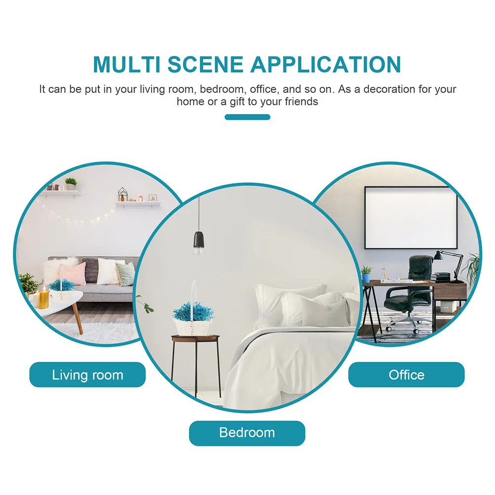 

4pcs Woven Storage Handmade Natural Rattan Flower Basket For Wedding Party Decor Portable Multi-Use Flower Basket