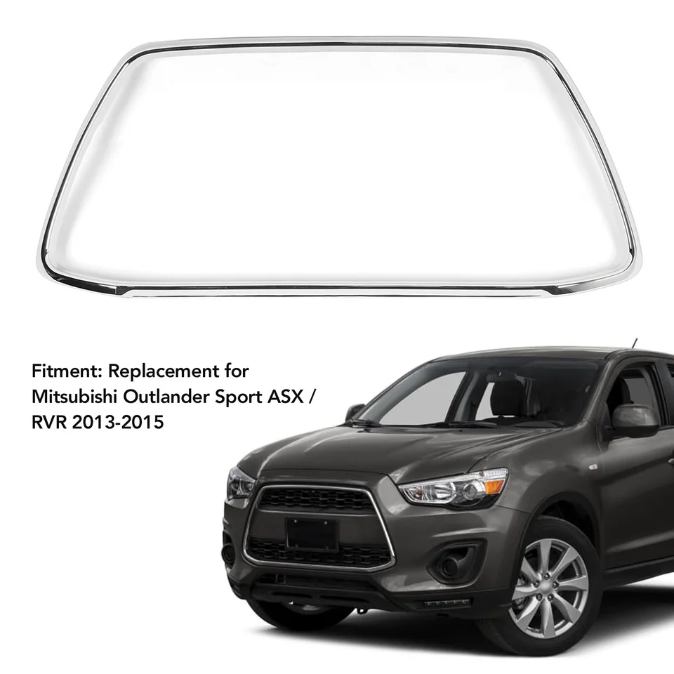Car Front Bumper Grille Chrome Trim Molding Decorative 6402A275