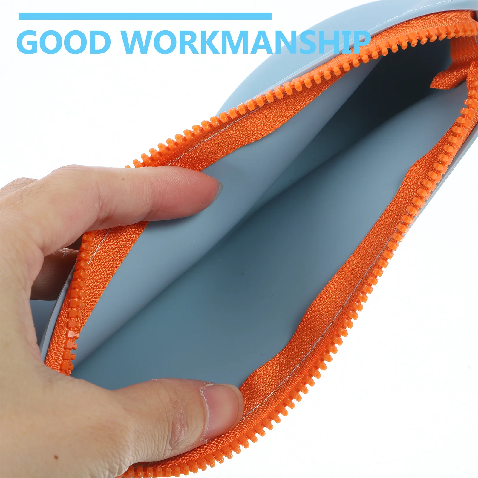 

Silicone Eyeglass Case for Sunglasses and Reading Glasses Shockproof Travel Holder Compact Protection Pouch for Men Women