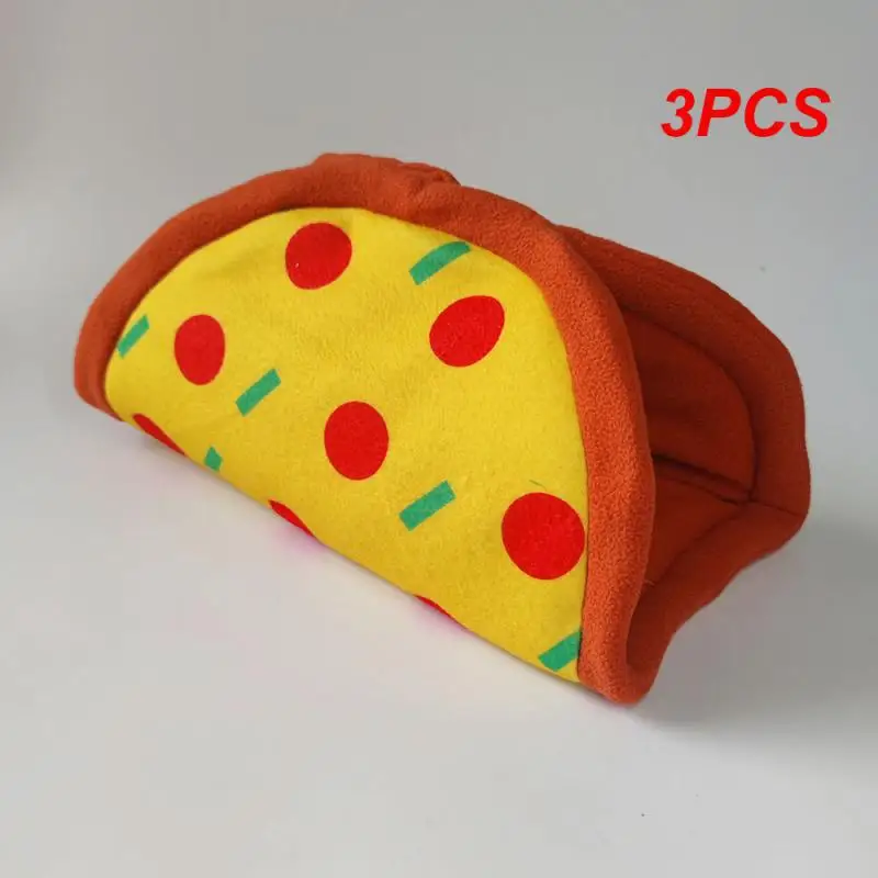 

3PCS Pizza Mat Small Pet Dual Use Mat Pizza Shape Pet Supplies Pet Channel