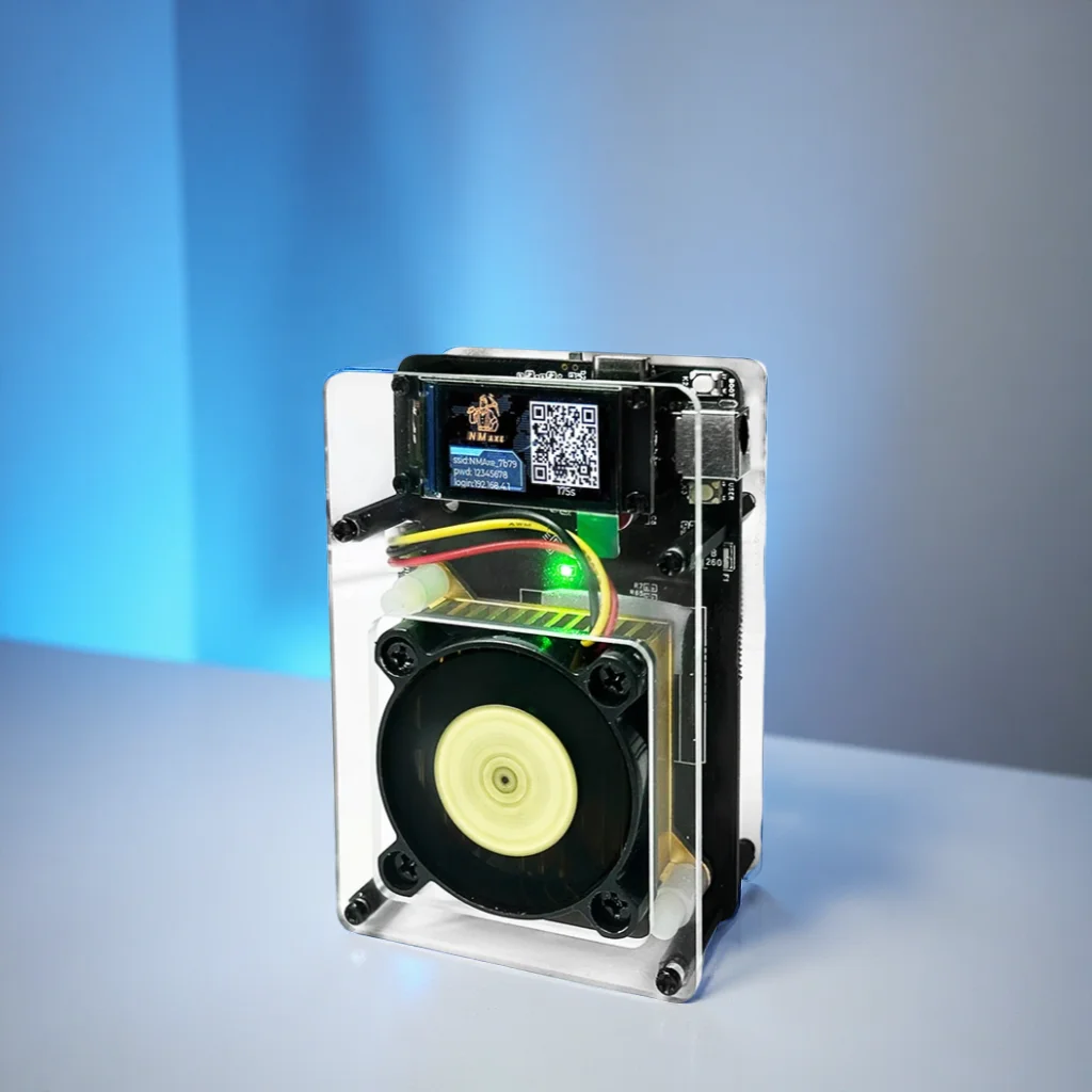 Lucky-Miner NMAxe Bitcoin Digital Currency Official Ultra Edition with Display Screen Standalone Mining Rig BM1366 500 GH/s