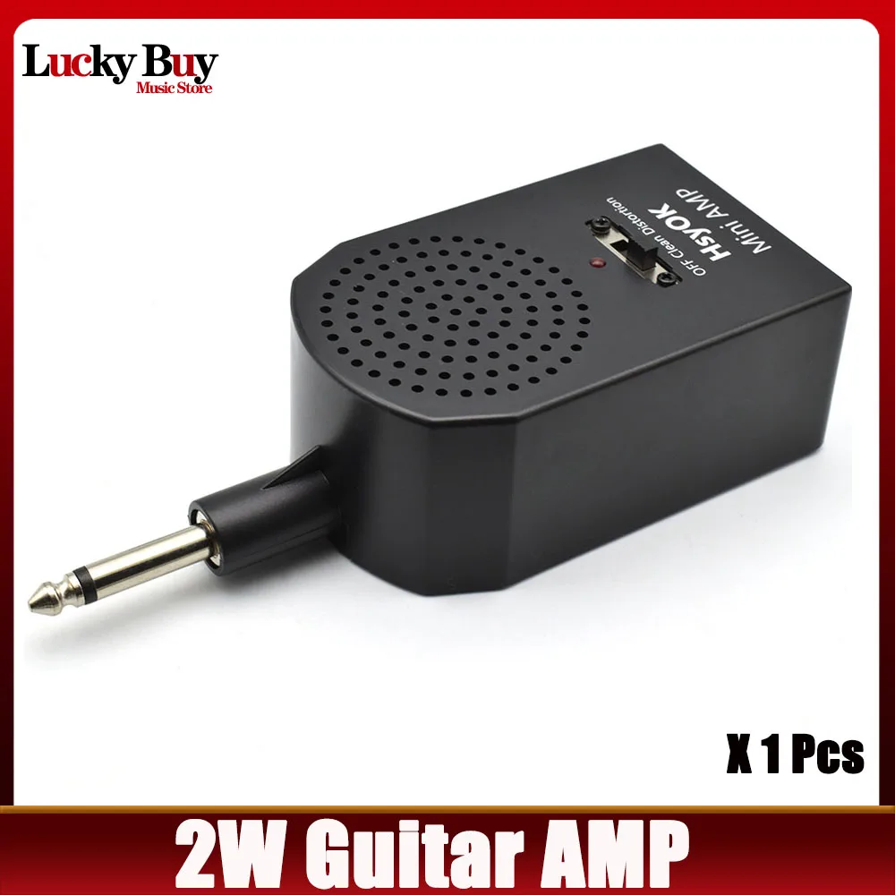 

1 шт. мини-гитарный усилитель с эффектом искажения Heavy Rock Plug and Play, совместимые с наушниками, комбинированные динамики для электрогитары