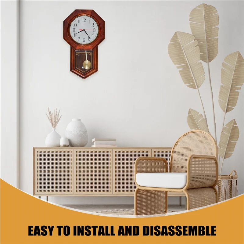 【Flash-Deal!】Quartz Pendulum Trigger Clock Movement Chime Westminster Melody Mechanism Clock Kit With 3 Pairs Of Hands