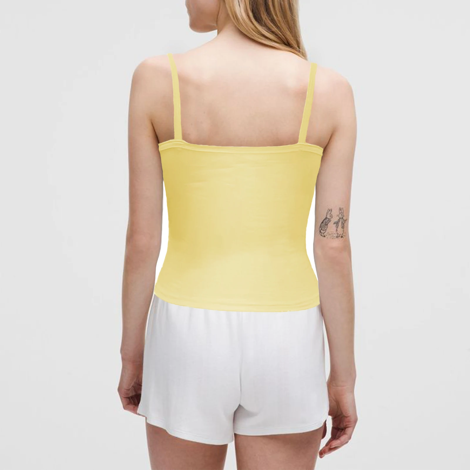 

Dourbesty женские y2k топы на бретельках с цветочным принтом без рукавов и открытой спиной, бретельки для девочек-подростков, пляжная вечеринка, рубашки на бретельках