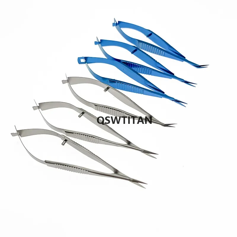 Ophthalmic 8.5cm Venus Scissors Microsurgery Scissors Titanium Stainless Steel Practice Surgical Tools