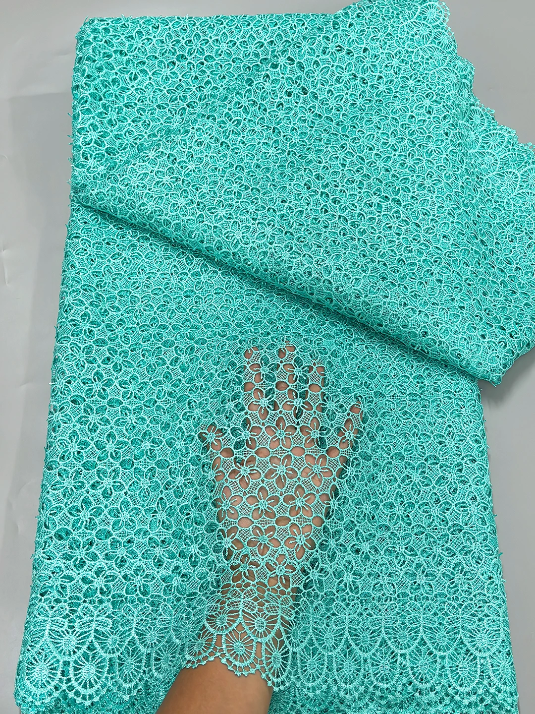 قماش دانتيل أفريقي للنساء ، دانتيل نيجيري قابل للذوبان في الماء ، جودة عالية ، فستان احتفال حفلة موسيقية ، الأحدث الأصلي ، way #2