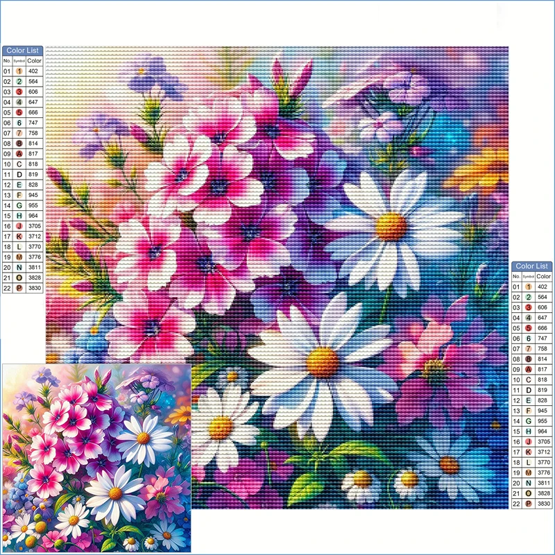 

Новые наборы алмазных картин, большие ромашки и хризантемы 2025 года, алмазное искусство, фэнтезийный стежок, товары, искусство и ремесла для взрослых