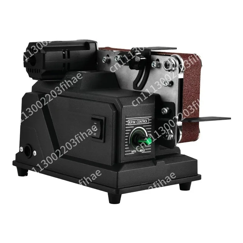 Miniature belt sander, special automatic household small grinding and polishing machine, dual-purpose belt sander