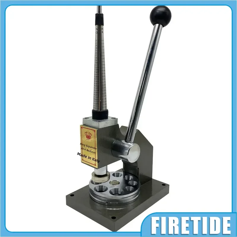 Stainless Steel Gear Ring Expander Horizontal Bar Ring Size Adjuster Tool for Jewelry Metalworking Precise Modification