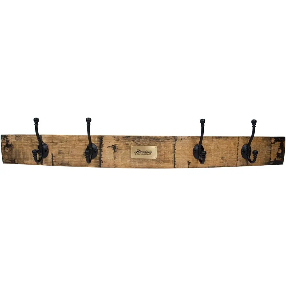

Oak Barrel Stave Wall Mount Coat Rack
