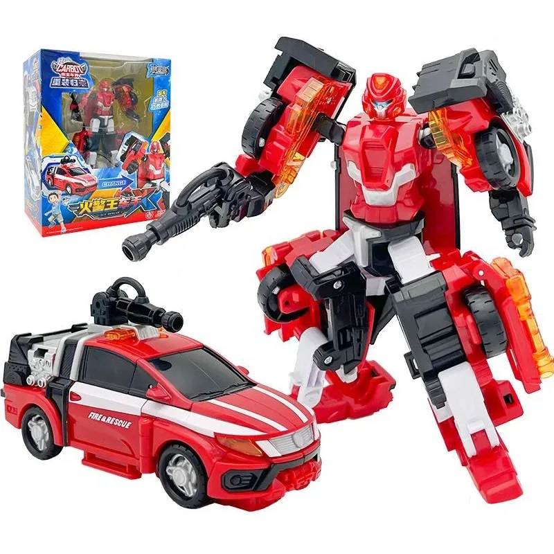 

6''/Hello Carbot Deformation Robot Toy Convertible Action Figure Plastic Model Robot Car Toy Anime Movie Series Children Gift