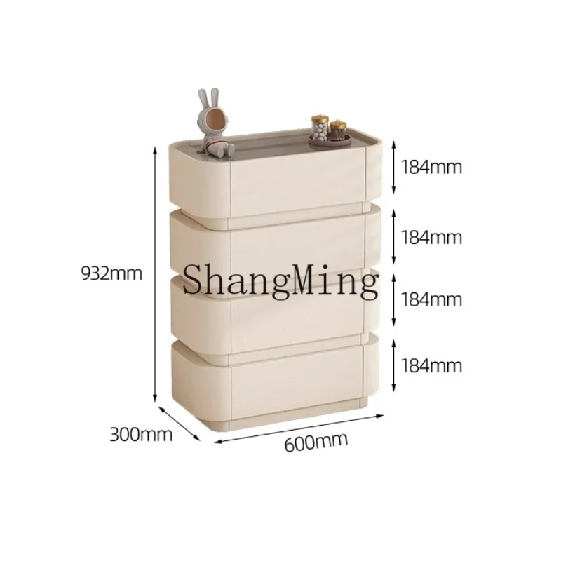 

CL cabinet storage bedroom bedside three four five chestlight luxury living room against the wall simple modern storage small