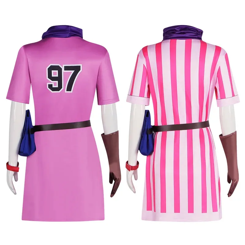

Bulma Cosplay Costume JP Animal Outfits Halloween Role Play Carnival Party Suit Stage Performance for Woman fy1;