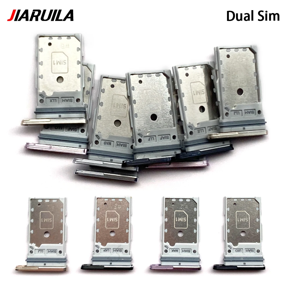 SIM Card Slot SD Card Tray Holder Adapter For Samsung S23 Plus Ultra G911 G918 G916