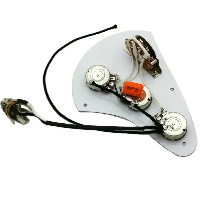 Guitar Pickups Wiring Harness Guitar 250K Copper shaft potentiometer Guitar Pickups, Suitable