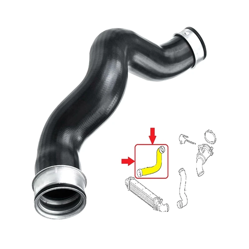 A2115282682 2115282682 Intercooler Pipe Turbo Hose For Mercedes Benz CLS 320 350 E Class E280 E300 E320 CDI Accessories