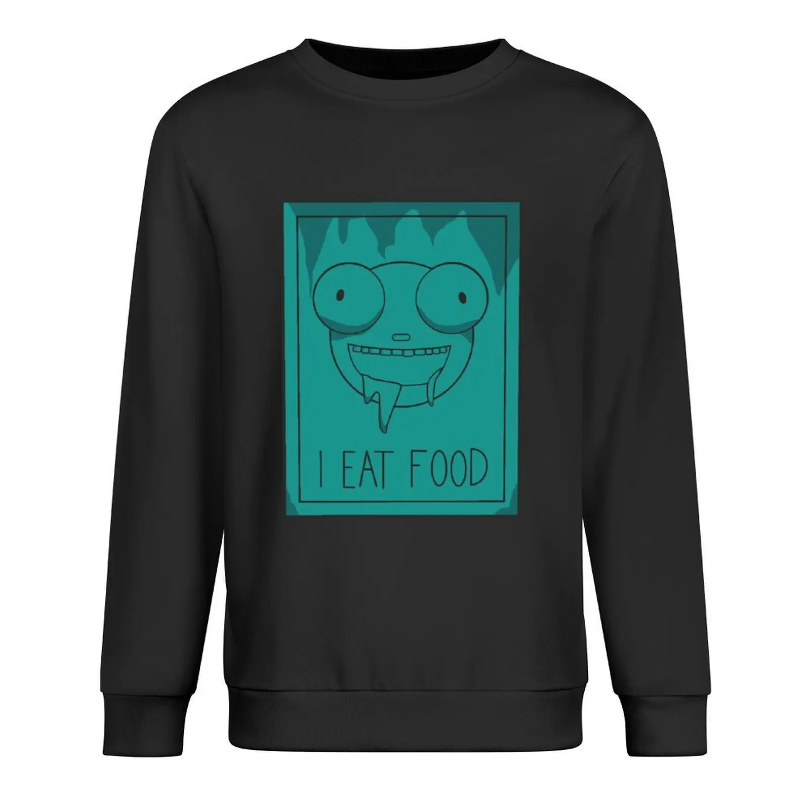 

I EAT FOOD Pullover men's winter sweater male clothes graphic t shirts men men's coat hooded sweatshirt for men