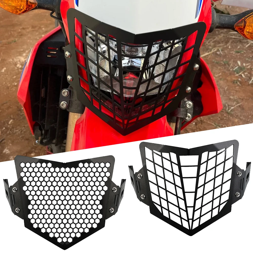 

Motorcycle Accessories Headlight Guard Grill Protector Cover For Honda CRF250L CRF250M CRF300L CRF 250 L M CRF 300 L 2013-2025