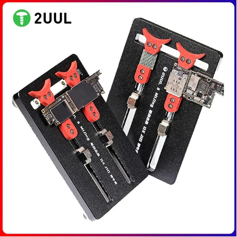 2UUL BH01 OX Jig Universal Fixture High Temperature Resistance Phone PCB Board Holder IC Chip Maintenance Bracket tools