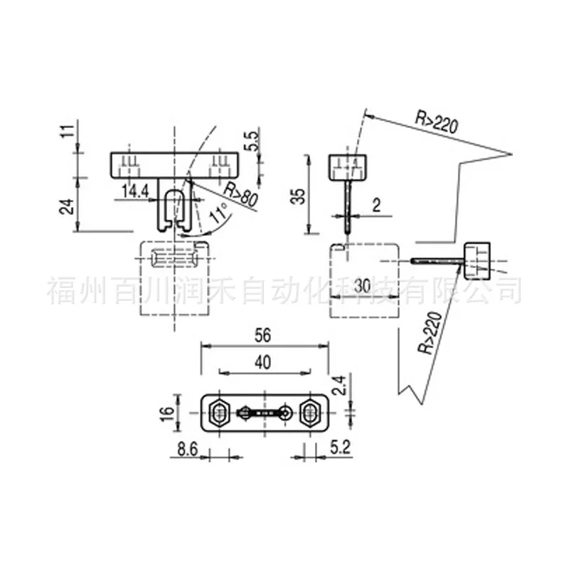 Laoyiche leuze accessories AC-AN-F1J2 operation key stainless steel 63000706 new original inquiry