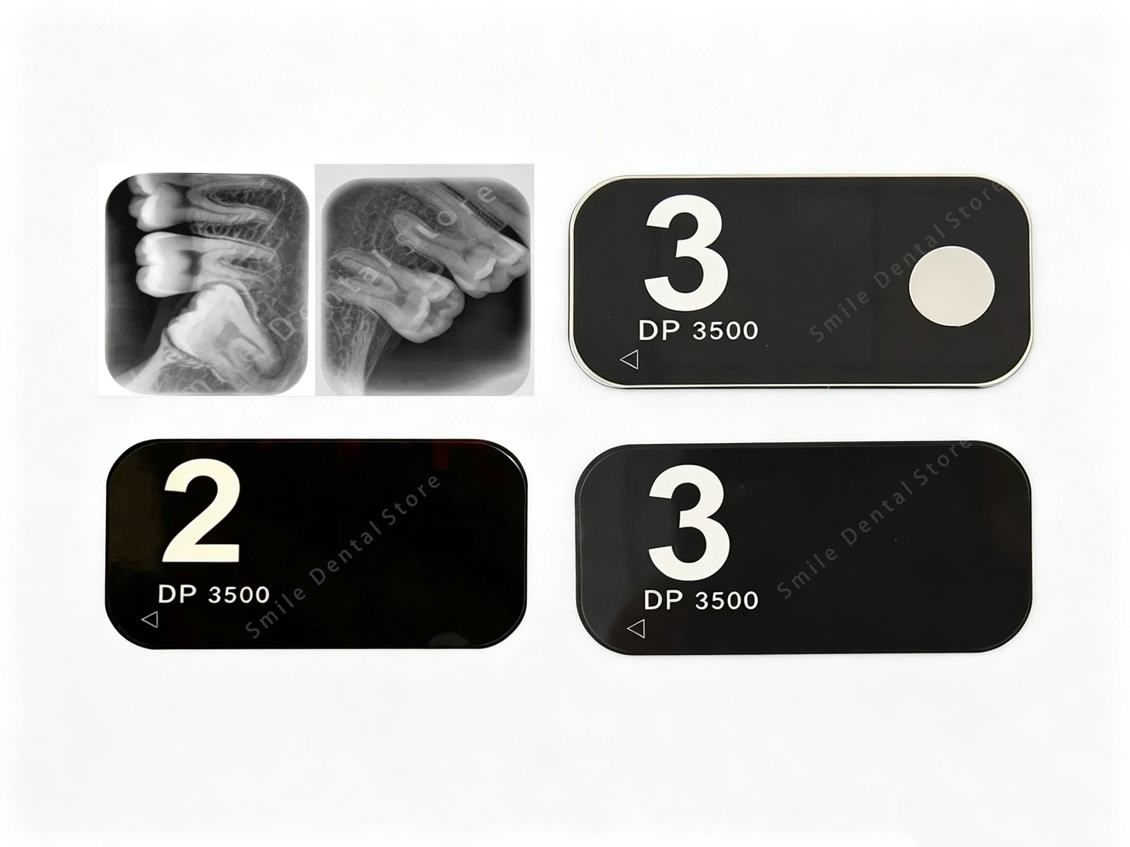 Dental PSP Phosphor Plate 0#1#2#3# Magnetic & Non‑magnetic X‑ray Imaging Plate For Intraoral Scanner Dental Clinic Use