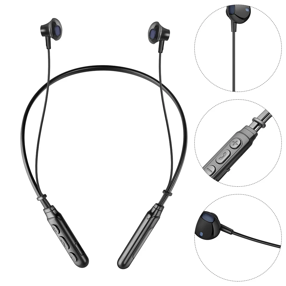 

Wireless Sports Earbuds Magnetic Neckband Headphones for Gym Running Workout Sweatproof Lightweight in-Ear Headset with Low