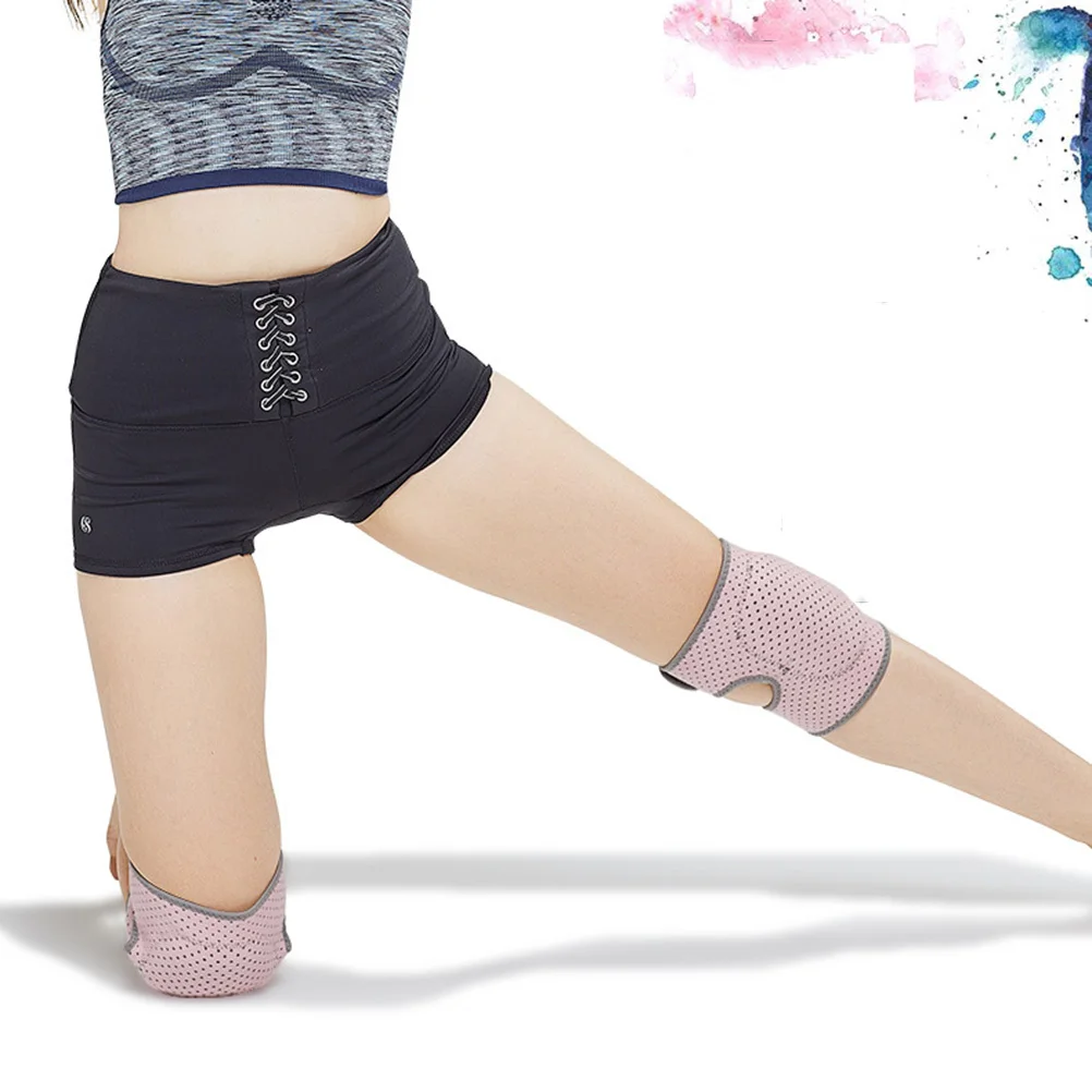 

1 Pair Knee Pads S Size For 9-15 Years Lightweight Breathable Sports Knee Support For Dance Yoga Volleyball Martial Arts