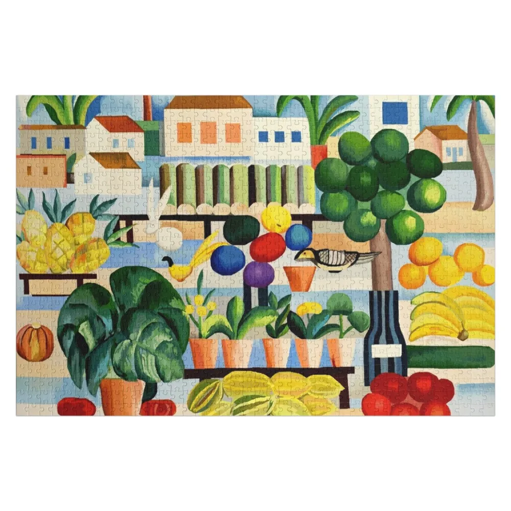 

Original Pantings by Tarsila do Amaral 1886, Brésil Jigsaw Puzzle Wood Adults Photo Custom Puzzle