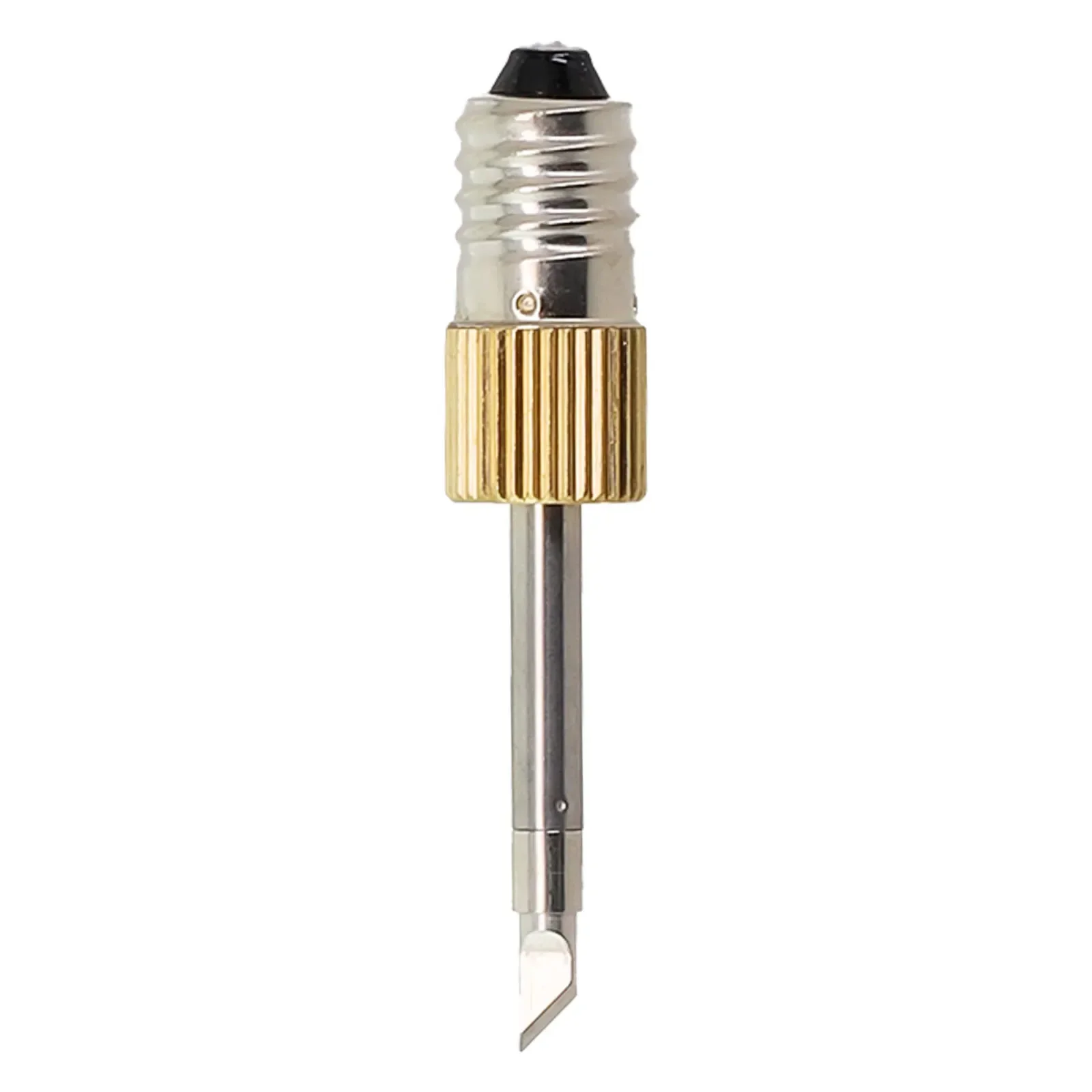 Soldering Iron Tip B/C/K Copper+Steel E10 Silver+Gold Welding 1.97inch Workshop 1pc Electric Interface Interface Battery