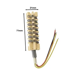 Hot Air Heater Heating Element 850DB Suitable For 858D 8586 Ceramic Heating Element Hot Air Tool Soldering Station