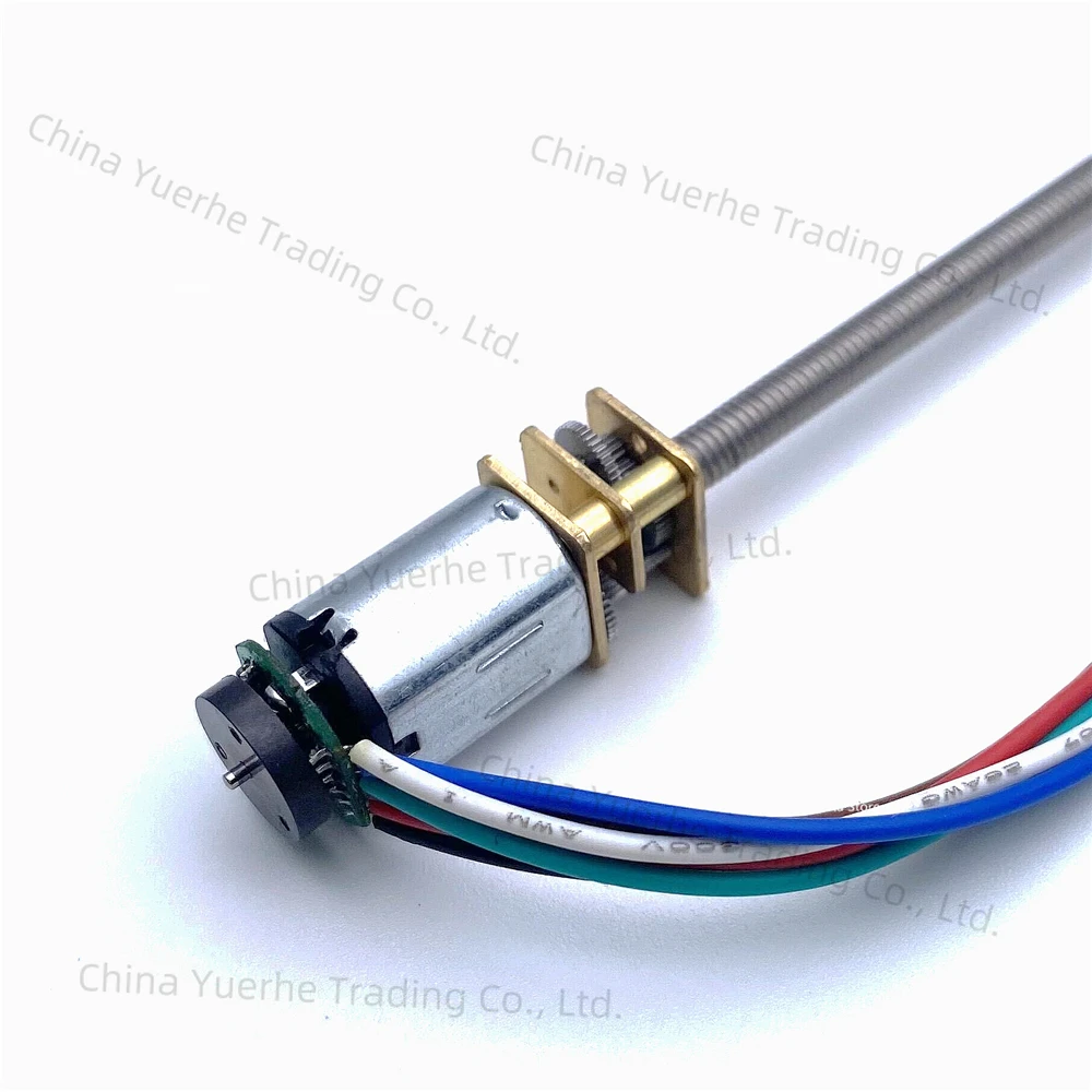 N20 تيار مستمر موتور تروس Thred برغي رمح 3V6V12V لتقوم بها بنفسك نموذج المغناطيسي 7PPR التشفير محرك روبوت ذكي