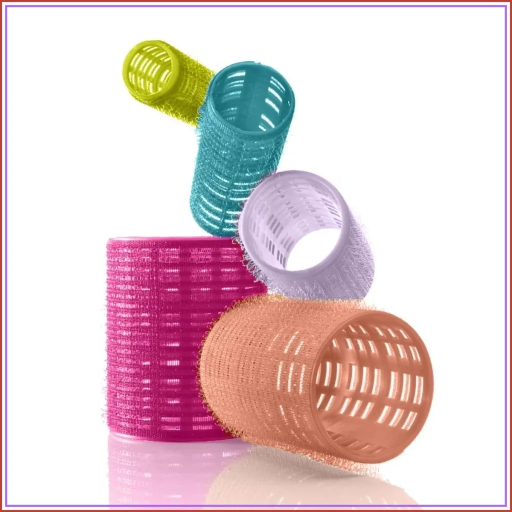 

Heatless Hair Curlers Self-Grip Rollers for Volume & Lift, 31 Count with Storage Bag