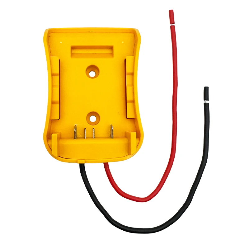 18V Li-ion Battery Power Mount Connector Adapter Dock Holder 14 awg Wire For Dewalt 20V 54V 60V For FlexVolt Lithium Battery DIY