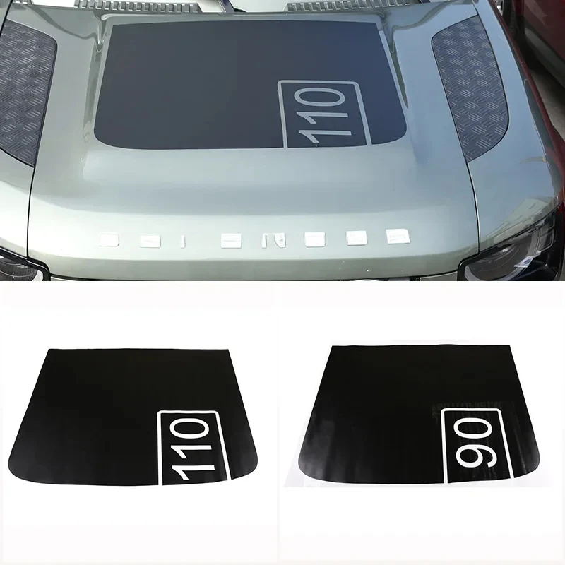 

Cover sticker suitable For Land Rover Defender 20-23 1-piece set in black 110 version 90 version