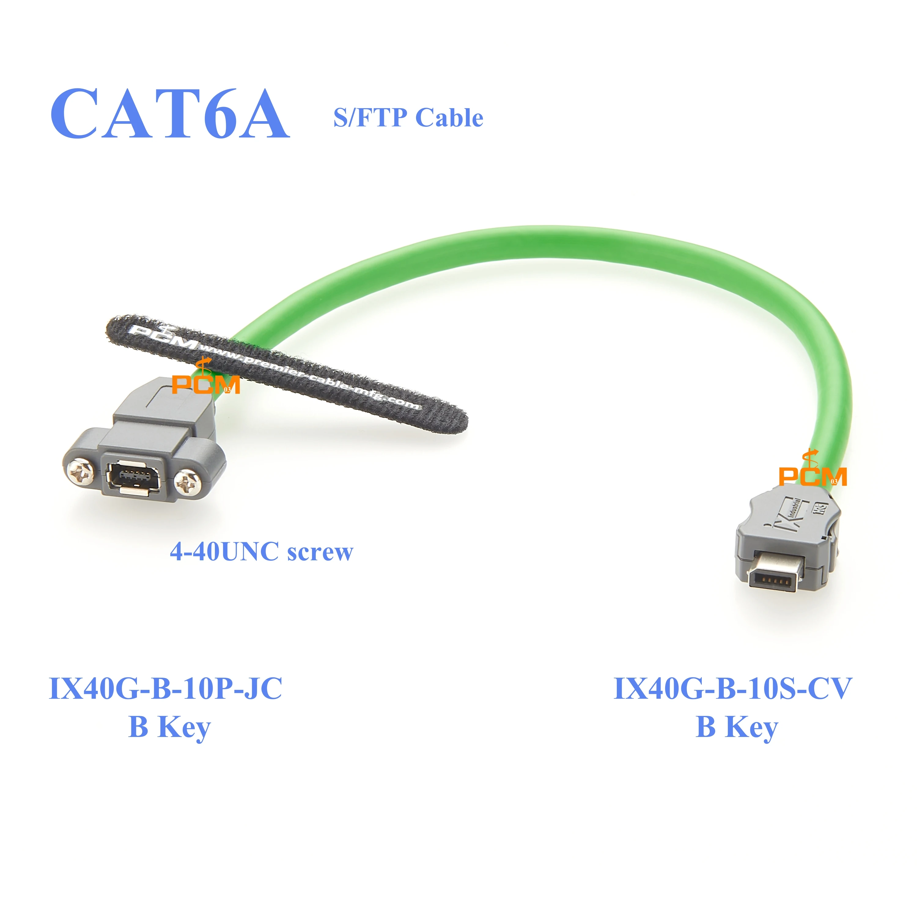 

ix промышленный соединительный кабель типа B с разъемом CAT6A S/FTP Патч-кабель в сборе Ethernet Шнур для монтажа на панели Сигнальная последовательная шина