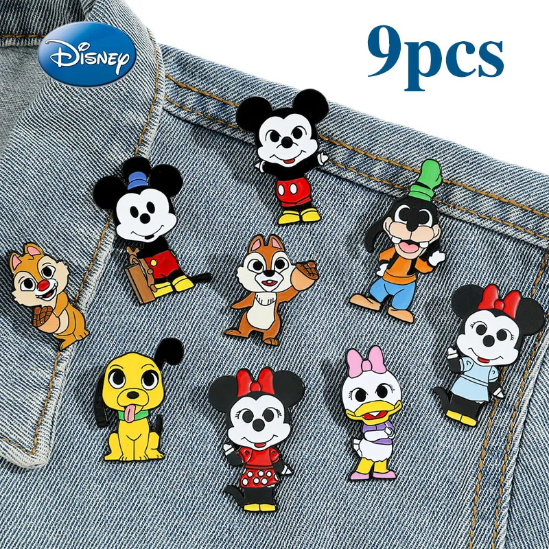 

Disney Mickey Enamel Pin Anime Lapel Pins Backpacks Cute Things Brooches Badges on Backpack Brooch for Clothes Jewelry Gift Kids