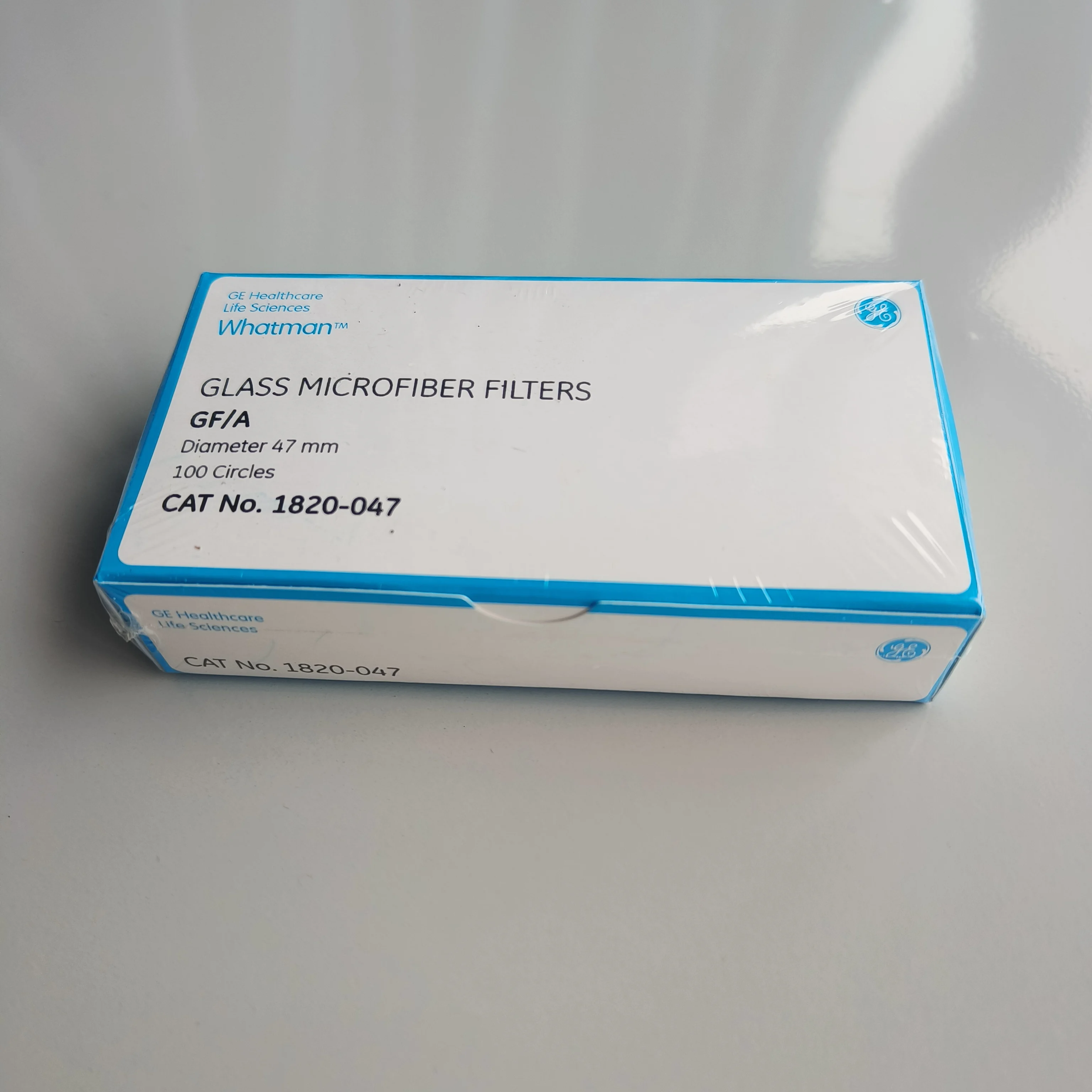 

GF/A Glass Fiber Filter Membrane 47mm, 1.6μm Pore Size, CAT NO.1820-047, for Lab Filter Membrane Filtration