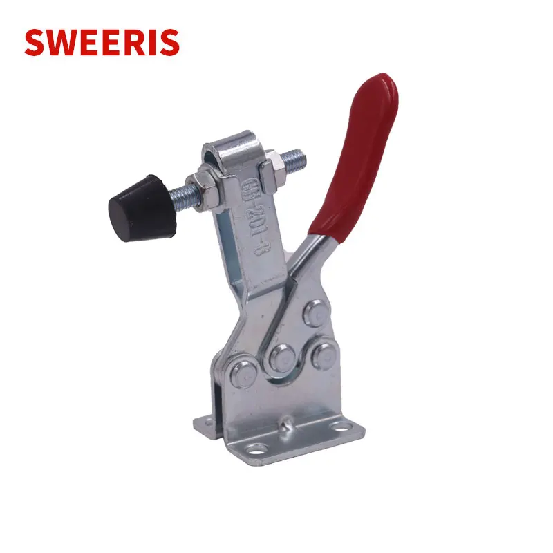 SWEERIS GH-201B Horizontal Toggle Clamp Quick Release T Set Woodworking Fix Clip Tool for Carpentry Hand Tools GH-201B