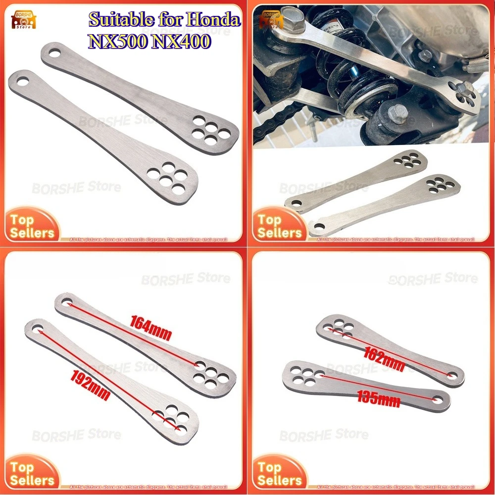 

Suitable for Honda NX500 NX400 Dog Bone Seat Height Adjustment Lift Bracket for Motorcycle Body Modification and Seat Elevation