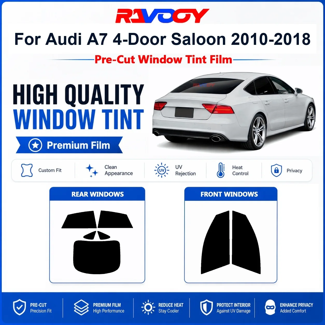 premium-pre-cut-window-tint-for-audi-a7-4-door-saloon-2010-2018-front-rear-windows-uv-heat-rejection-privacy-film