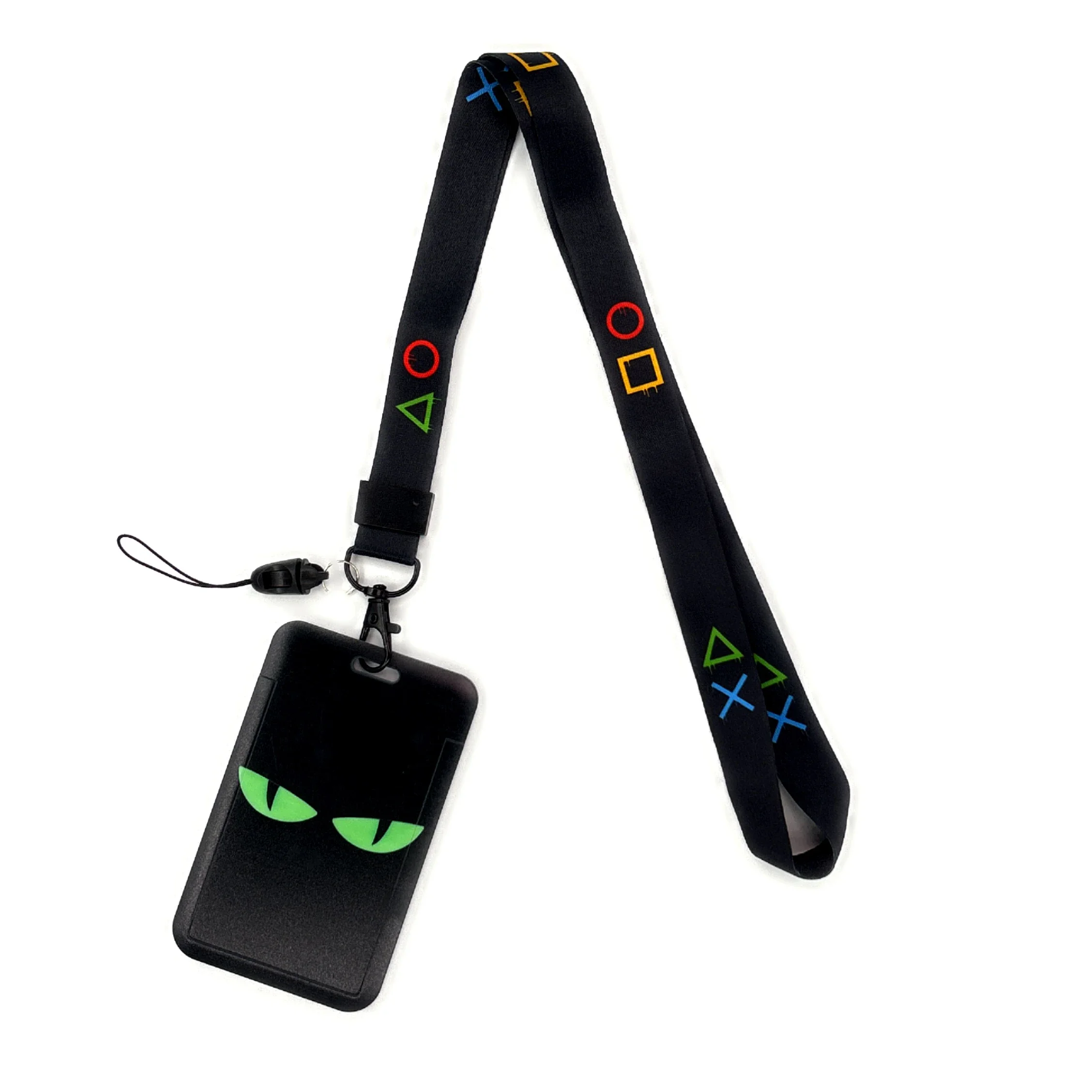 So Cool! ID Card Holder Lanyard Men Credential Holders Neck Straps Women Badge Holder Keychain For Door Card