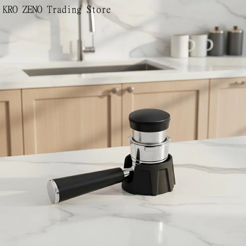 Portafilter Holder Compatible With Espresso Machine, Espresso Tamping Station For Luxe Cafe Maker Coffee Tool